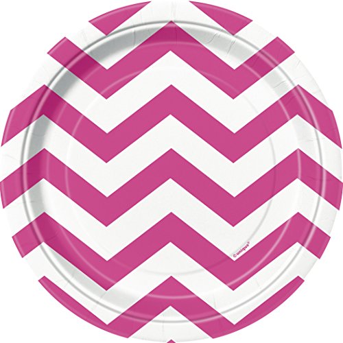 Chevron Dessert Plates, 6.875