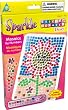 DAISY SPARKLE Mini Sticky Mosaics by The Orb Factory [Toy]