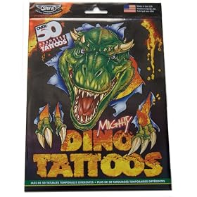 Dinosaur Temporary Tattoos