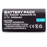 Two (2x) Rechargeable Li-on KLIC-8000 Batteries