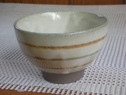 土物ボーダーカフェオレボウル【アウトレット品】AZ-MC023