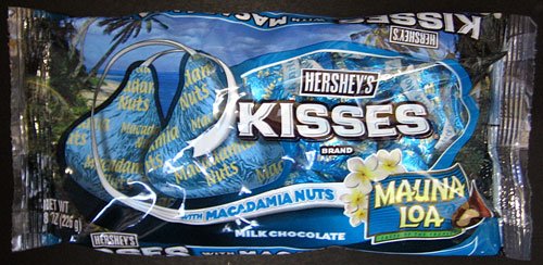 Hershey's Kisses with MACADAMIA