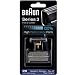 Braun Replacement Foil & Cutter - 31B, Series 3, Contour, Flex XP, Flex Integral - 5000/6000 Series - Black