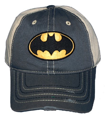  Batman DC Comics Super Hero Fuzzy Logo Baseball Cap Hat