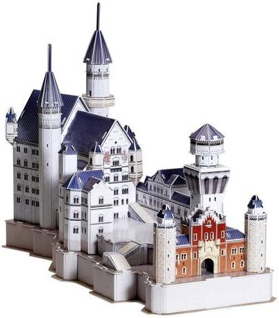Hitrons SP05-0095 Neuschwanstein Castle 3D Puzzle, 99 Piece