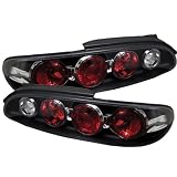 92-97 Mazda MX6 Euro Taillights - JDM Black 