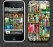 Apple iPhone 3G Premium Vinyl Skin - Bookshelf (GelaSkins Brand) Made in Canada
