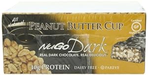 NuGo Dark Peanut Butter Cup, 1.76-Ounce (Pack of 12)