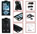 PCMICROSTORE Brand Combo 4n1 - (2nd Generation) Microsoft Zune 80GB Premium Leather Case with Swivel Belt Clip