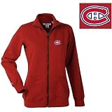 Antigua Montreal Canadiens Women's Revolution Full Zip Fleece Jacket - MONTREAL CANADIENS RED Medium