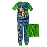 Boys' Sleepwear Ben Ten White 3 pc Pajama Set
