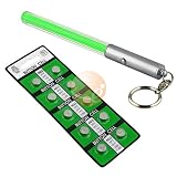 Mini Bright Green Light Lightsaber LED Keychain