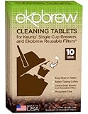 Ekobrew Cleaning Tablets for Keurig Single Cup Brewers and Ekobrew Reusable Filters