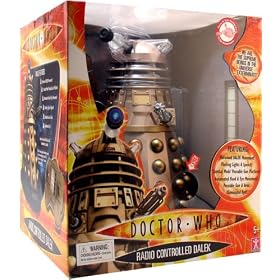 Underground Toys Doctor Who - 12" Remote Control Dalek Gold