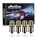 Antline 1156 1141 1003 7506 BA15S LED Bulbs White, 12-24V Super Bright 1000 Lumens Replacement for RV Camper Interior Lights, Backup Reverse Lights, Tail Brake Lights, Turn Signal Lights (Pack of 4)