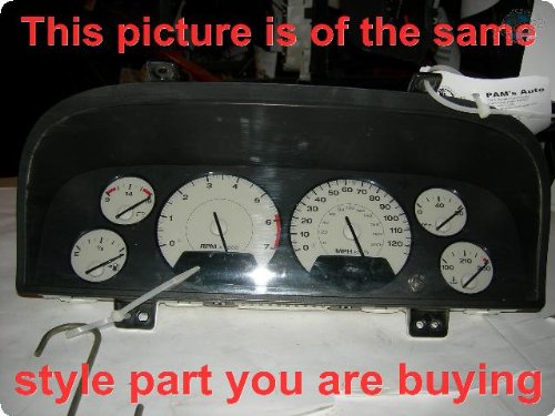Cluster / Speedometer : GRAND CHEROKEE 02-04 (cluster), Limited and Overland, MPH