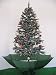 Wintertraum schneiender Weihnachtsbaum (Schwarz)