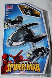 MEGA BLOKS #2024 THE AMAZING SPIDER-MAN BLOCK COSTUME TRANSPORTER