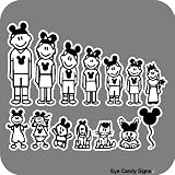 Disney Family Car Decals Stickers Graphics