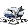 Upstream Images Touchin Down Color Widow Decal