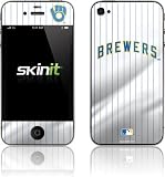 Skinit Milwaukee Brewers Alternate/Away Jersey Vinyl Skin for Apple iPhone 4 / 4S