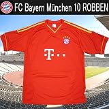 レプリカサッカーシャツ●バイエルン ロッベン 10番 ホーム半袖●T904