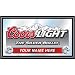 Personalized Coors Light Wood Framed Mirror - BIG - Game Room Products > Mirrors > Beer Logos
