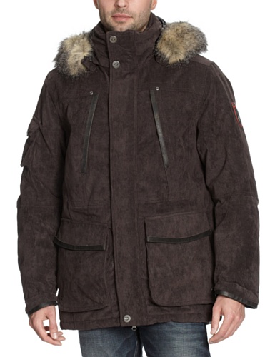 Eddie Bauer Herren Parka 116824, Gr. 60/62 (XXL), Braun (dk braun) Preisvergleich