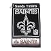 New Orleans Saints 16x24 personalized Name only golf towel - Black-White