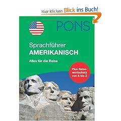 PONS Sprachf�hrer Amerikanisch: Alles f�r die Reise