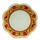 Fitz and Floyd Bellacara Dinner Plate, Gold