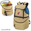 Washington State Cougars Zuma Insulated Backpack with Waterproof Liner - Beige w/Digital Print