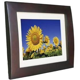 Sylvania 8 Digital Photo Frame SDPF872 (4:3 - EXPRESSO WOOD)