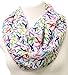 Cancer ribbon infinity scarf Oncologist Gift for her survivor doctor nurse