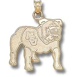 Mississippi State University MSU Bulldog Pendant (14kt)