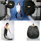 Lastolite LL LB67VK 6 x 7 Feet Collapsible Reversible Background with Train (Virginia/Kentucky)