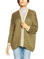 SO Cachemire & Knitwear Chaqueta Punto Evy (Caqui)