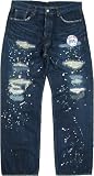 Size【S】ダブルタップス 08AW BLUESデニムパンツ トラッシュ インディゴ【インディゴ】【新品】の画像