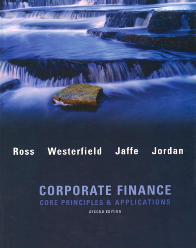 Corporate Finance: Core Applications and Principles w/S&P bind-in card (McGraw-Hill/Irwin Series in Finance, Insurance and Real Estate)