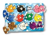 Melissa & Doug Fish Colours Mix 'n Match Peg Puzzle