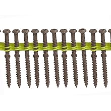 Quik Drive DCLR212S Composi-Lok  Red 2 1/2-Inch Deck and Dock Screws  with Quik Guard Corrosion Protection