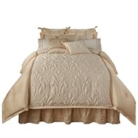 Veratex Spumante King 4-Piece Comforter Set, Cream
