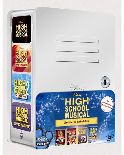 Childrens Toyshop  DVD : High School Musical Spind-Box (4 DVDs)