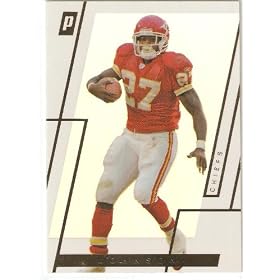 2006 Topps Paradigm Gold 22 Larry Johnson - Kansas City Chiefs ( Serial #D To 25 - Football Cards)