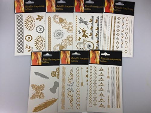 Metallic Temporary Tattoos