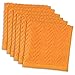 DII Cotton Zig Zag Weave Dish Clothes, 12 x 12 Set of 6, Heavy Duty Kitchen Bar Mop for Drying & Cleaning-Neon Orange