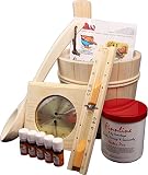 12-teiliges Saunazubehörset - TOP ANGEBOT - TOP QUALITÄT - SAUNA ZUBEHÖR SET