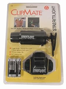 Clipmate Flashlights ClipMate - Black/Green LED