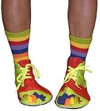 Clown Shoe With Toe Sock