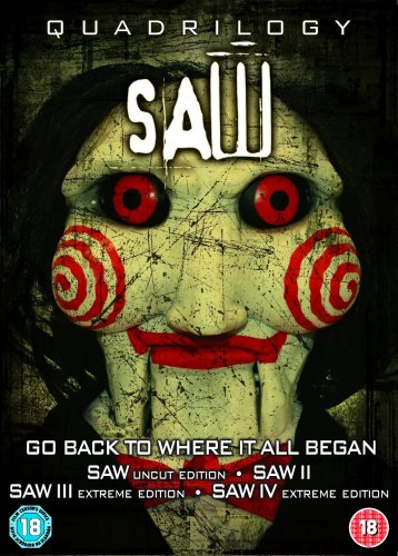 Childrens Toyshop  DVD : Saw Quadrilogy - Limited Edition Jigsaw Special Packaging [2004]